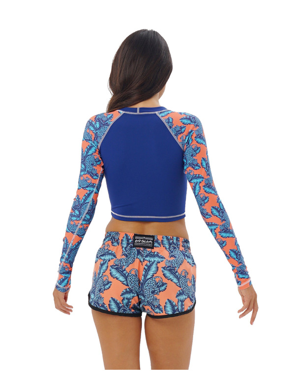 69slam Női rövidnadrág 69SLAM JUNGLE BLUE ELOISE