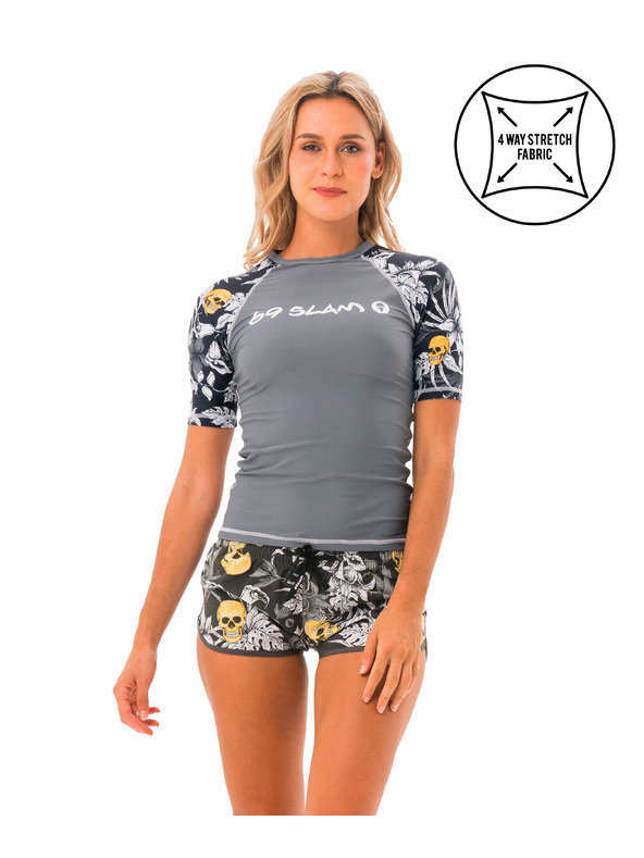 69slam Női rövidnadrág 69SLAM WILD GARDEN LAYLA