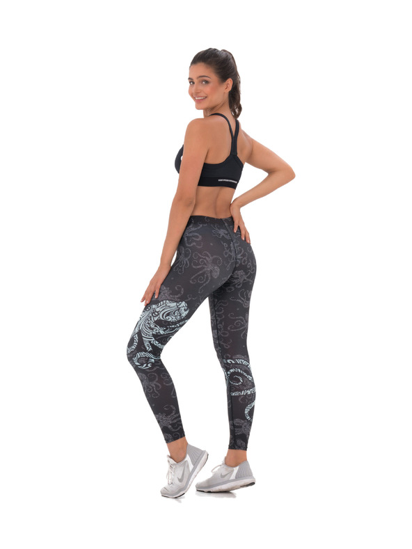 69slam Női leggings 69SLAM ETNIC OCTO RUBY