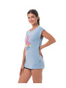 69slam Női póló 69SLAM VACAY GO! BLUE MELANGE ELISA