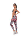 69slam Női leggings 69SLAM RED SUGAR CRANE RUBY
