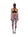 69slam Női leggings 69SLAM RED SUGAR CRANE RUBY