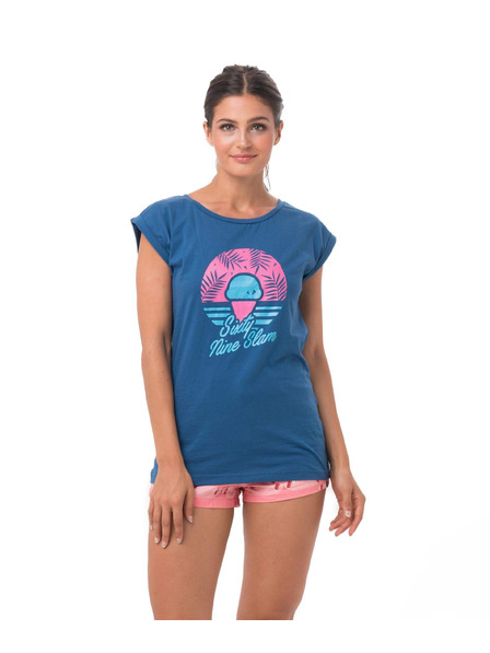69slam Női póló 69SLAM 69 DAWN BLUE ELISA