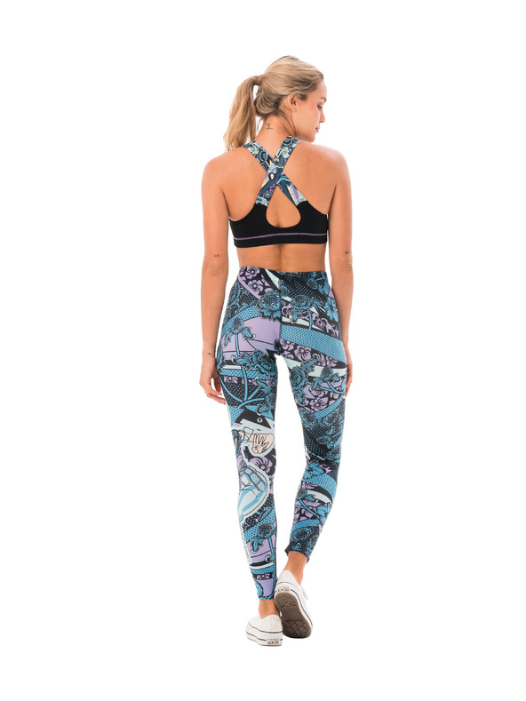 69slam Női leggings 69SLAM BALI PENDET RUBY