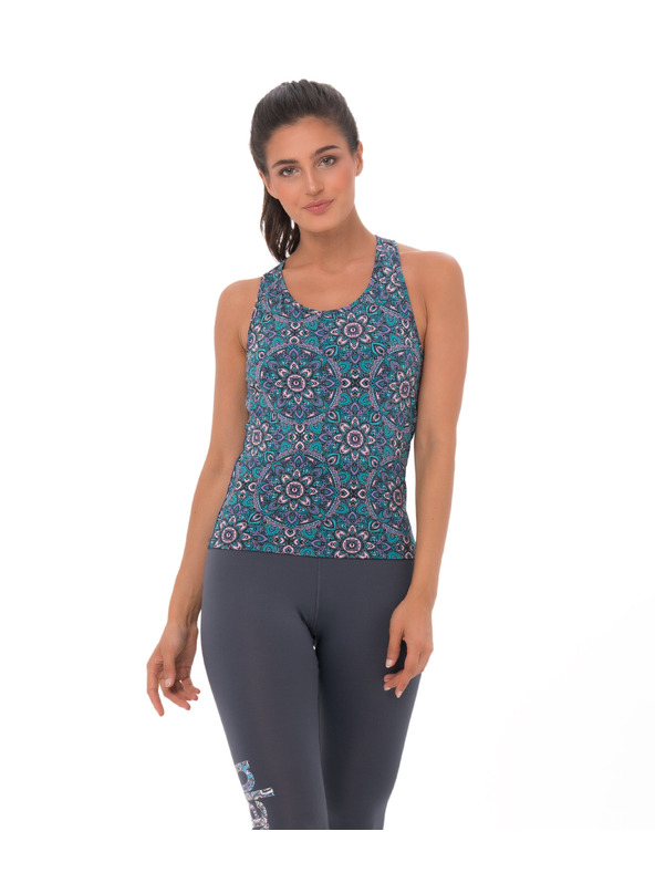 69slam Női racer top 69SLAM PASTEL MANDALA RACER