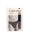 Calvin Klein Három darabos készlet - női tanga Calvin Klein többszínű