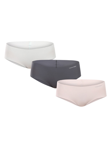 Calvin Klein Három darabos készlet - női bugyi Calvin Klein varrás nélküli többszínű