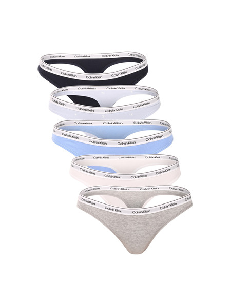 Calvin Klein Öt darabos készlet - női tanga Calvin Klein többszínű