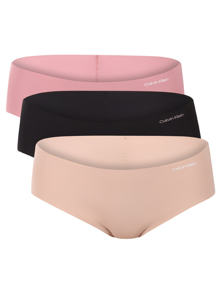 Calvin Klein Három darabos készlet - női bugyi Calvin Klein varrás nélküli többszínű