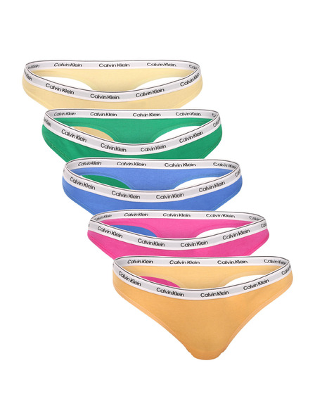 Calvin Klein Öt darabos készlet - női tanga Calvin Klein többszínű