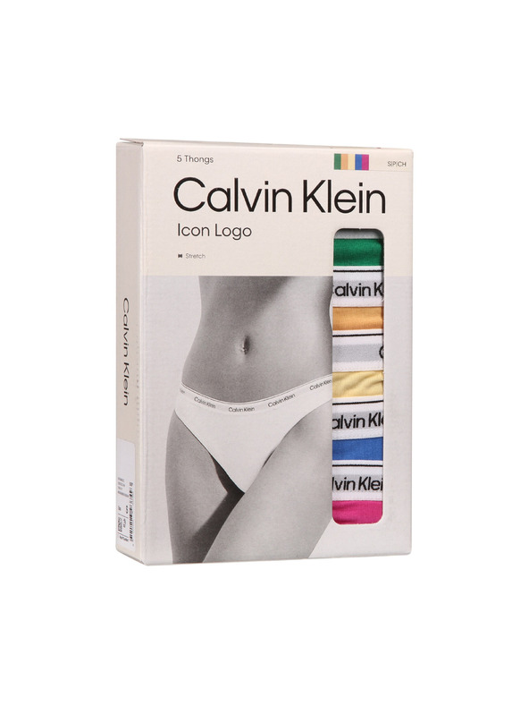 Calvin Klein Öt darabos készlet - női tanga Calvin Klein többszínű