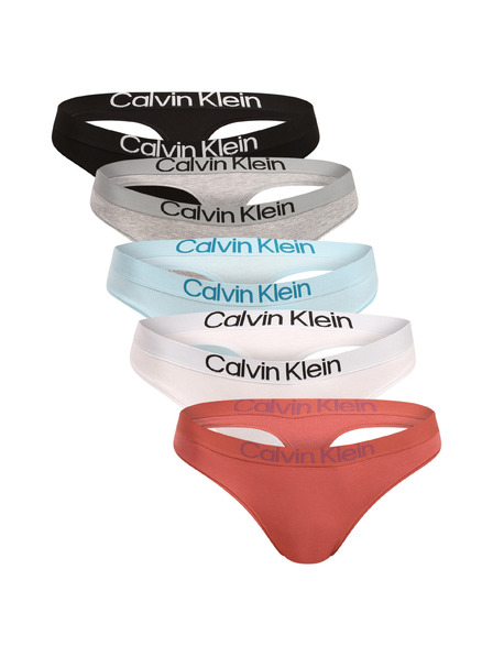 Calvin Klein Öt darabos készlet - női tanga Calvin Klein többszínű