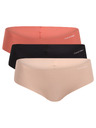 Calvin Klein Három darabos készlet - női bugyi Calvin Klein varrás nélküli többszínű