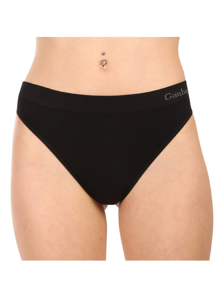 Gaubert Hatdarabos szett - női tanga Gaubert fekete (GBTW-3104/black)