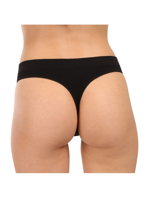 Gaubert Hatdarabos szett - női tanga Gaubert fekete (GBTW-3104/black)
