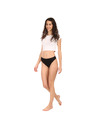 Gaubert Hatdarabos szett - női tanga Gaubert fekete (GBTW-3104/black)