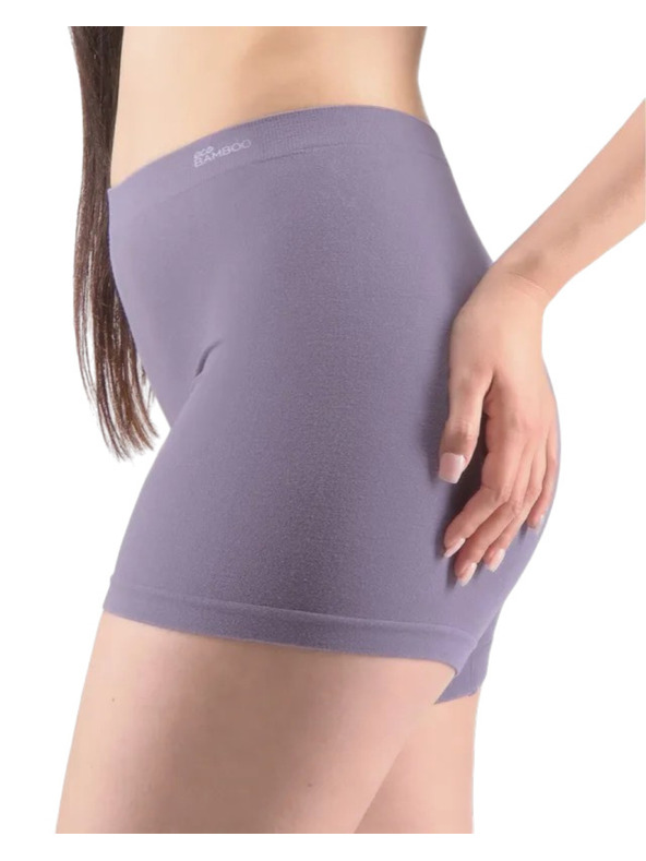 Gina Női boxeralsó Gina varrásmentesen bambusz lila