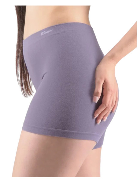 Gina Női boxeralsó Gina varrásmentesen bambusz lila