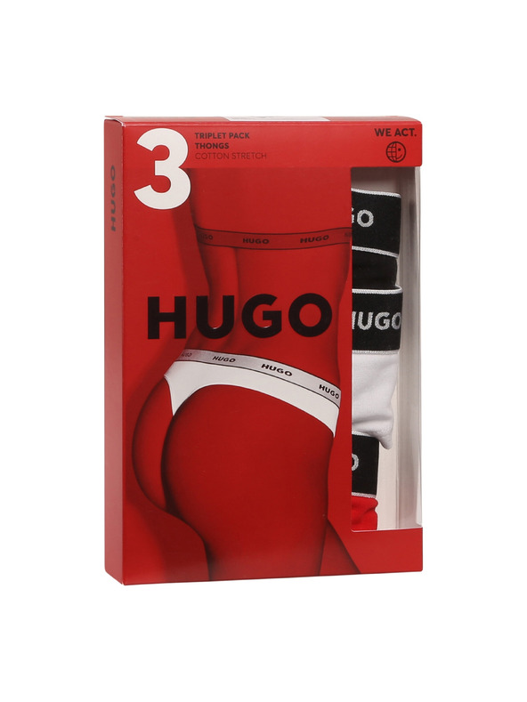 HUGO Három részes szett - HUGO női tanga többszínű