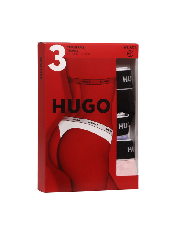 HUGO Három részes szett - HUGO női tanga többszínű