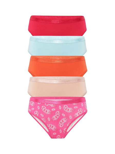 Modibodi Ötös szett - Alsónemű Modibodi Classic Bikini Morocco Multi