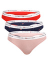 Tommy Hilfiger Három darabos szett - női tanga Tommy Hilfiger többszínű