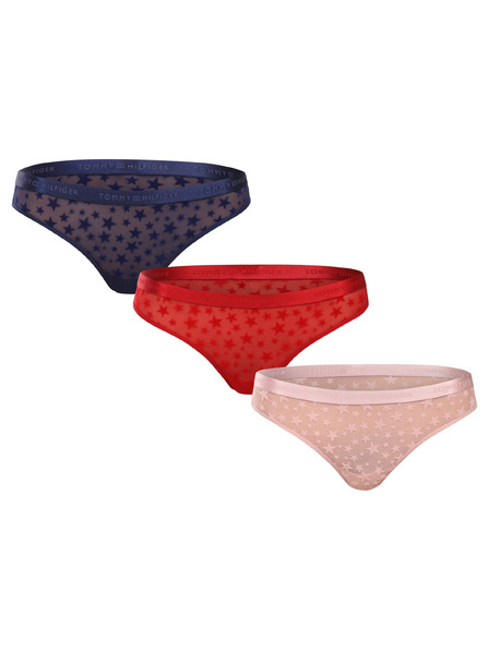 Tommy Hilfiger Három darabos szett - női tanga Tommy Hilfiger többszínű