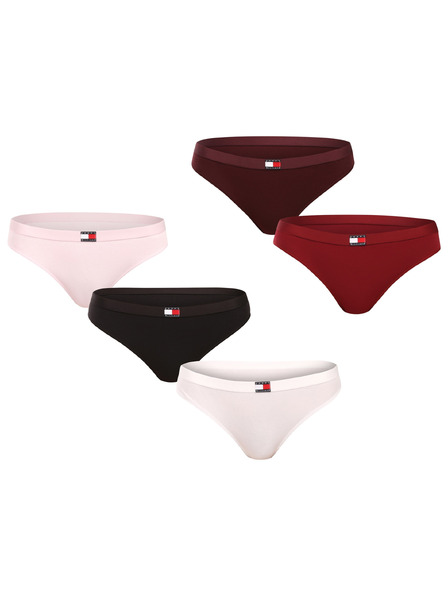 Tommy Hilfiger Öt darabos szett - női tanga Tommy Hilfiger többszínű
