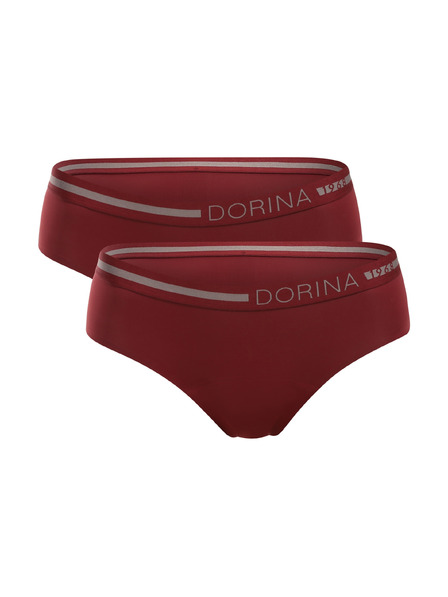 DORINA Kettes szett - Menstruációs alsónemű Dorina Eco Moon Hipster piros