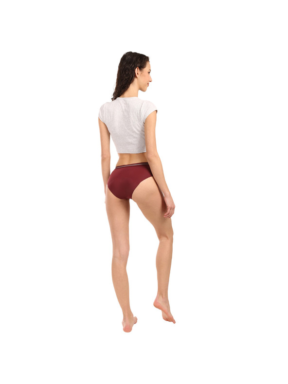DORINA Kettes szett - Menstruációs alsónemű Dorina Eco Moon Hipster piros