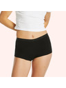 Love Luna Love Luna Shortie Brief Black Hearts lánylányi menstruációs fehérnemű