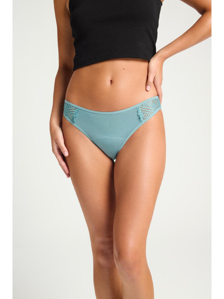 Modibodi Modibodi Sensual Cheeky Brief Moderate-Heavy Arizona Blue menstruációs fehérnemű