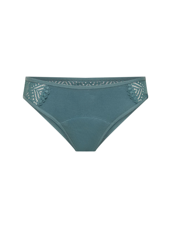 Modibodi Modibodi Sensual Cheeky Brief Moderate-Heavy Arizona Blue menstruációs fehérnemű