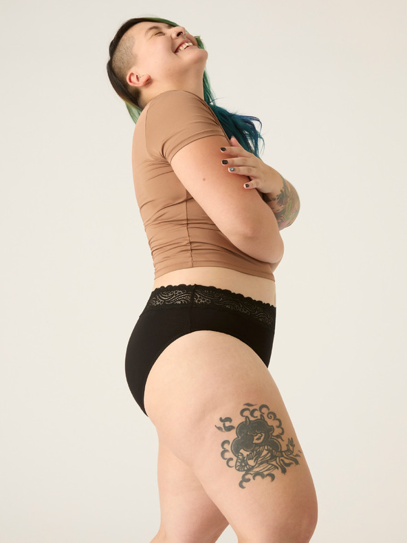 Modibodi Három darabos csomag - Modibodi Sensual Hi-Waist Bikini Moderate-Heavy menstruációs fehérnemű