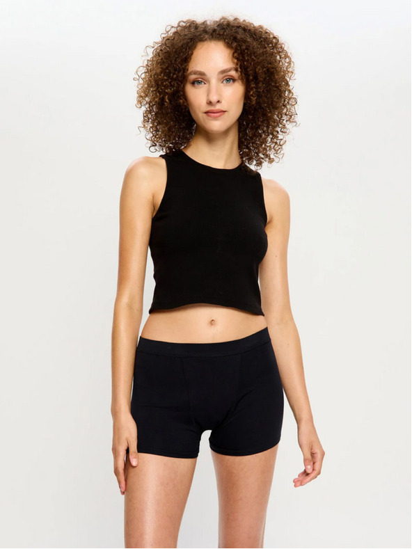 Modibodi Három darabos csomag - Modibodi Soft Stretch Seamless Boyshort Super menstruációs fehérnemű