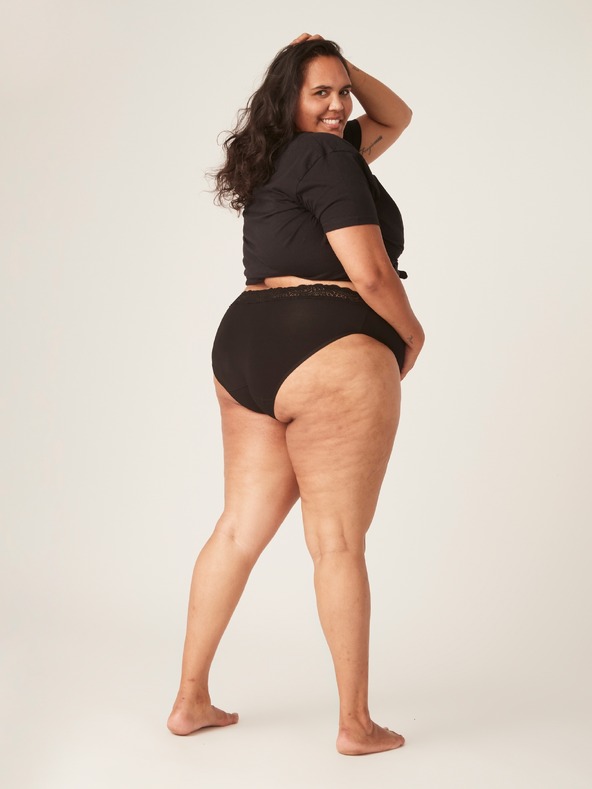 Modibodi Modibodi Sensual Hi-Waist Bikini Moderate-Heavy menstruációs fehérnemű