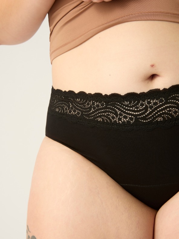 Modibodi Modibodi Sensual Hi-Waist Bikini Moderate-Heavy menstruációs fehérnemű