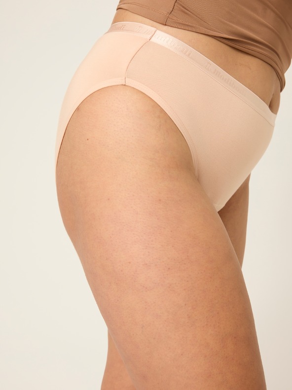 Modibodi Modibodi Classic Bikini Moderate-Heavy Beige menstruációs alsónadrág
