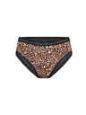Modibodi Modibodi Sensual Boyleg Light Animalia Brown menstruációs alsónadrág