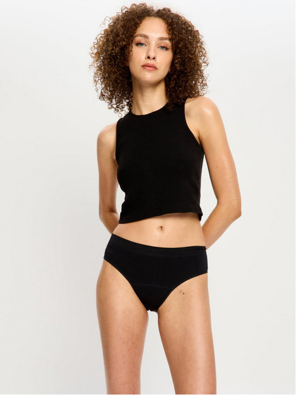 Modibodi Szett háromból - Modibodi Soft Stretch Seamless Bikini Brief Moderate menstruációs alsónadrág