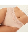 Modibodi Modibodi Sensual Hi-Waist Bikini Light-Moderate Beige menstruációs alsónadrág