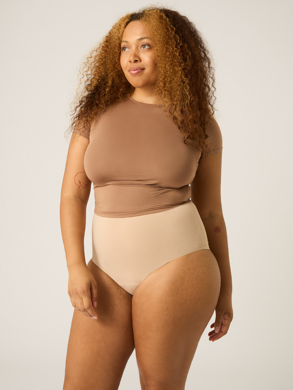 Modibodi Modibodi Seamfree Full Brief Moderate-Heavy Cashew menstruációs alsónadrág