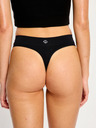Modibodi Modibodi Modicomfort Seamless Hi Waist Thong Light Black menstruációs tanga
