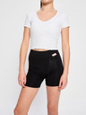 Modibodi Szett kettőből - Modibodi Teen Sleep Short Super Black lány menstruációs alvóalsónadrág