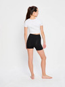 Modibodi Szett kettőből - Modibodi Teen Sleep Short Super Black lány menstruációs alvóalsónadrág