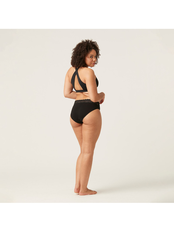 Modibodi Modibodi Sensual Hi-Waist Bikini Light-Moderate menstruációs alsónadrág