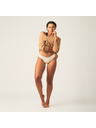 Modibodi Modibodi Seamfree Bikini Moderate-Heavy Macadamia menstruációs alsónadrág