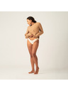 Modibodi Modibodi Seamfree Bikini Moderate-Heavy Macadamia menstruációs alsónadrág