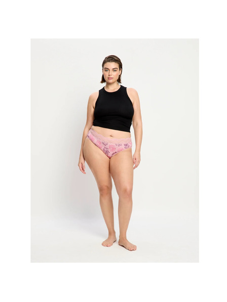 Modibodi Menstruációs alsó Modibodi Sensual Hi-Waist Bikini Moderate-Cassia Pink