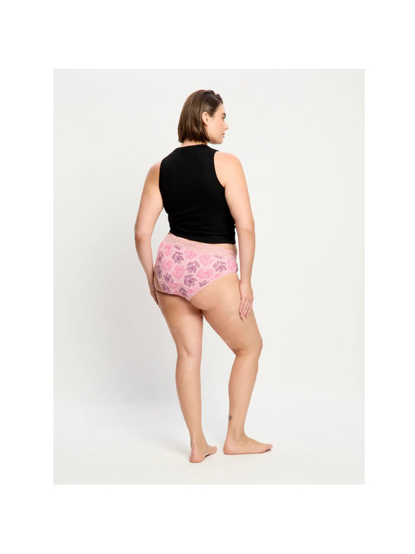 Modibodi Menstruációs alsó Modibodi Sensual Hi-Waist Bikini Moderate-Cassia Pink